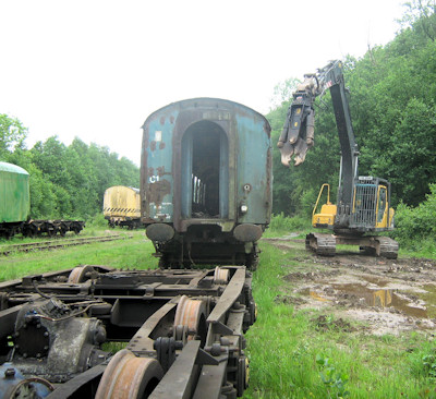industriele trein afbraak limburg